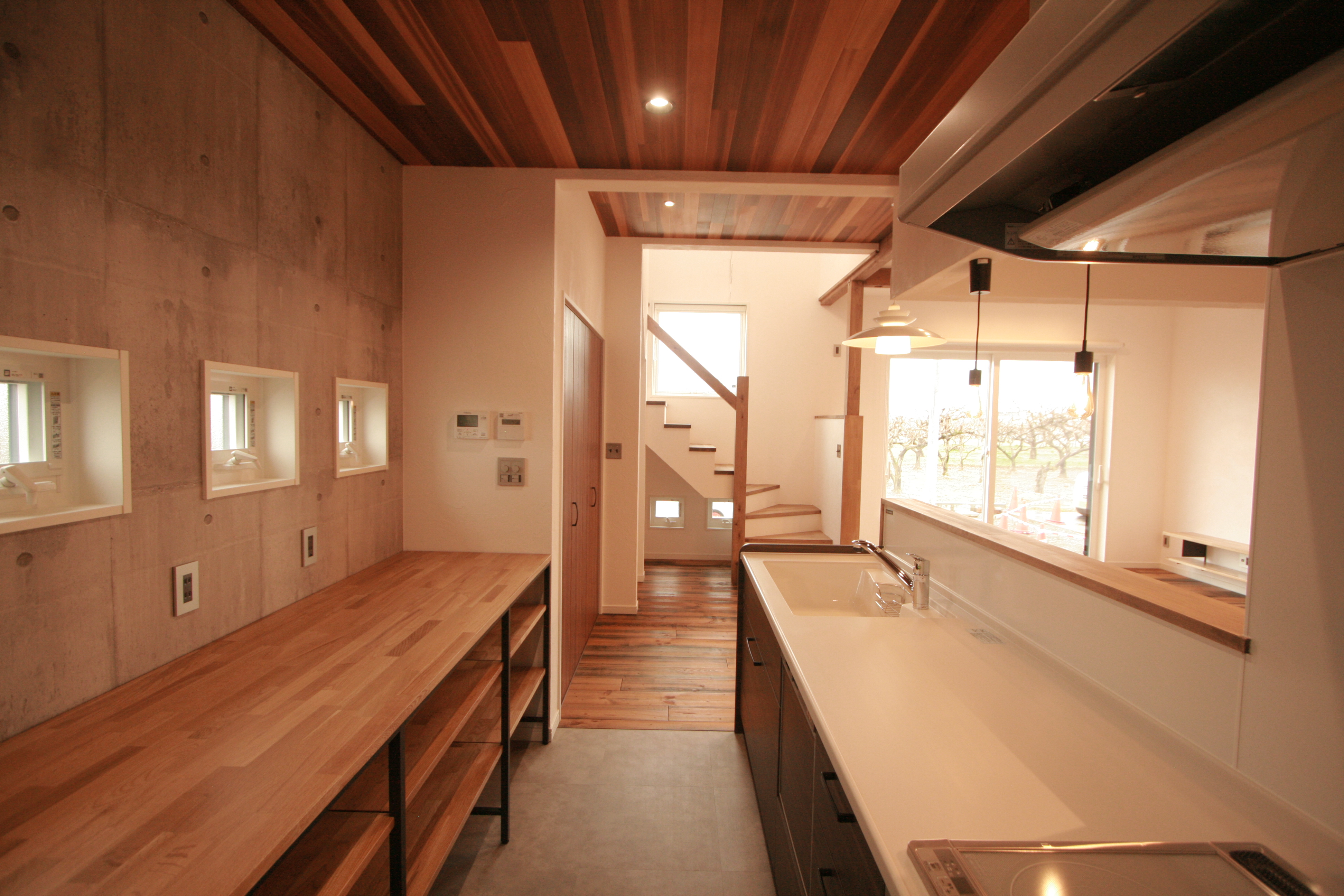 ダクトレールのあるお家