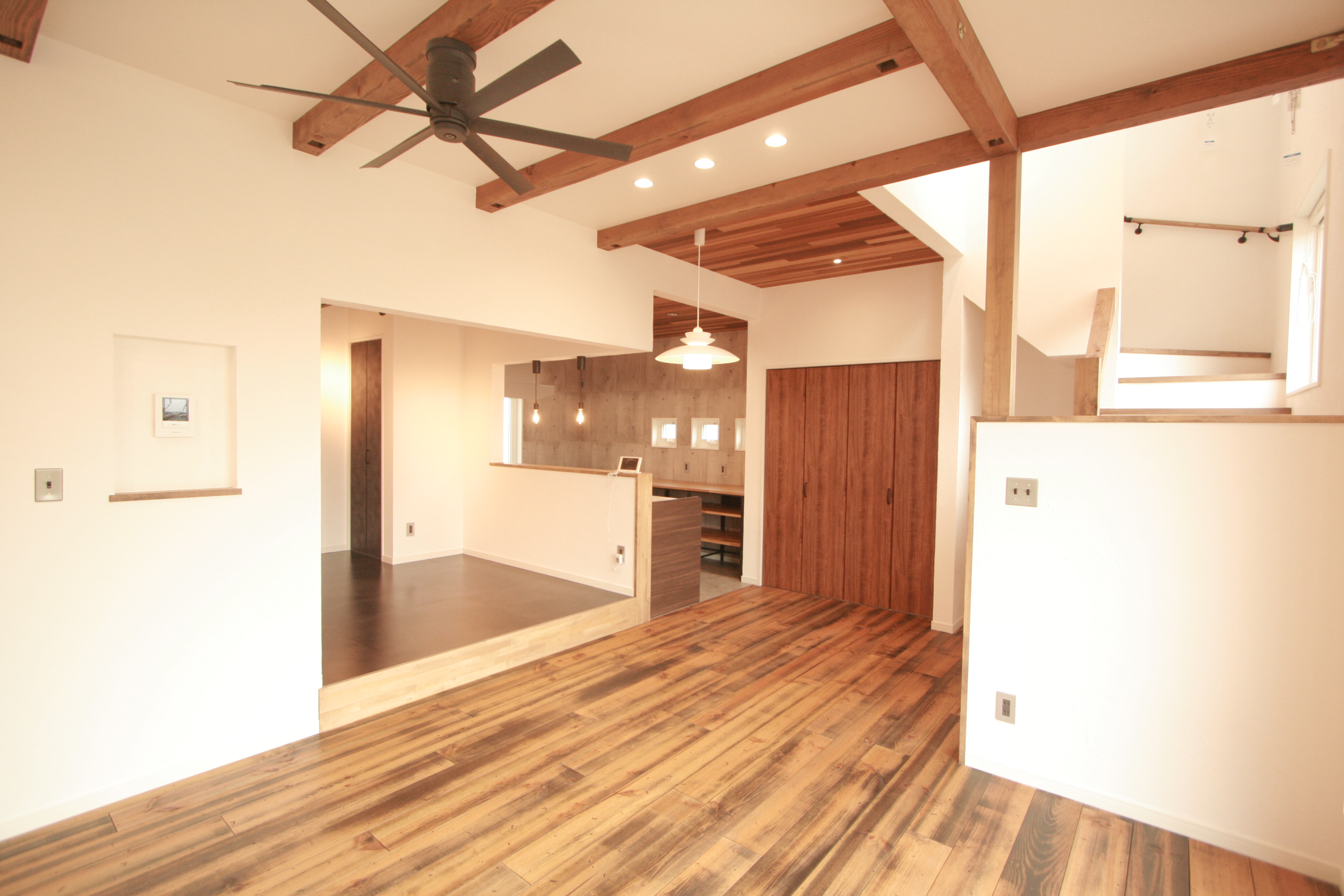 ダクトレールのあるお家